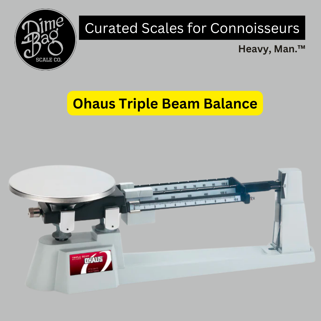 Ohaus Triple Beam Balance #710-00, Stainless Steel Pan (Removable)  Platform, 6 Dia. x 0.80 D - 32-630-6 - Penn Tool Co., Inc